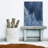 Snow Trees, landscape print, winter photography