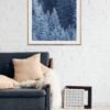 Snow Trees, landscape print, winter photography