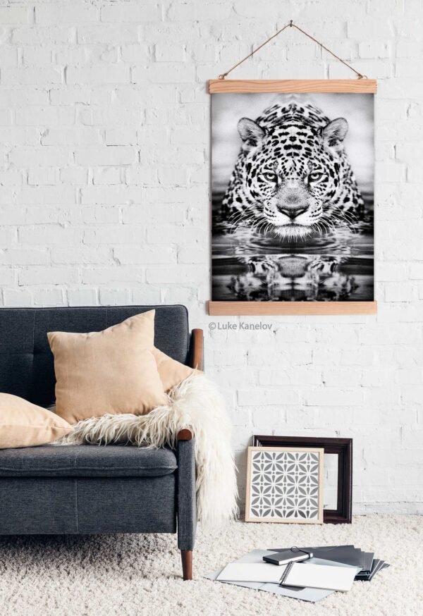 Leopard black and white print Leopard black and white print