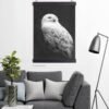 Snowy owl canvas