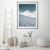 Snow peak landscape