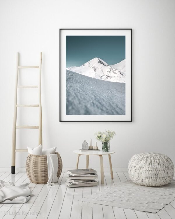 Snow peak landscape