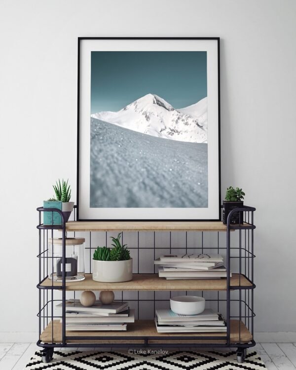 Snow peak landscape