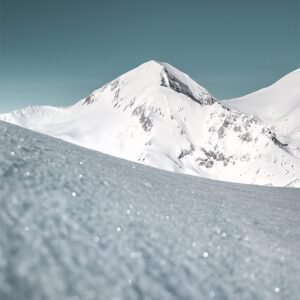 Snow peak landscape
