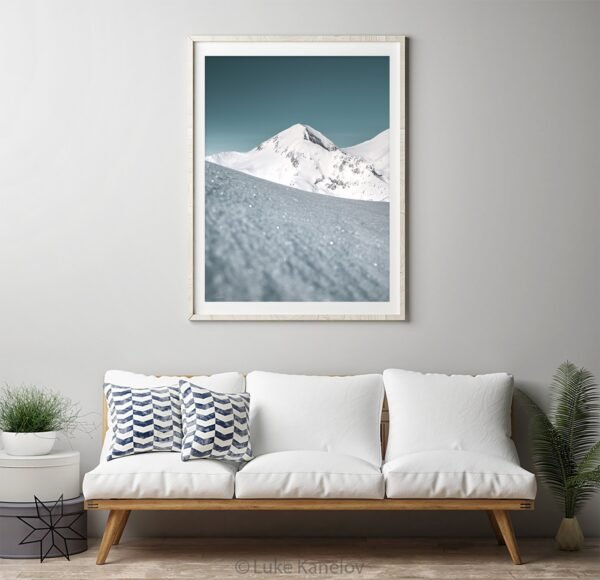 Snow peak landscape