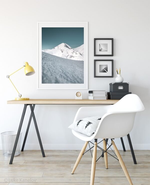 Snow peak landscape