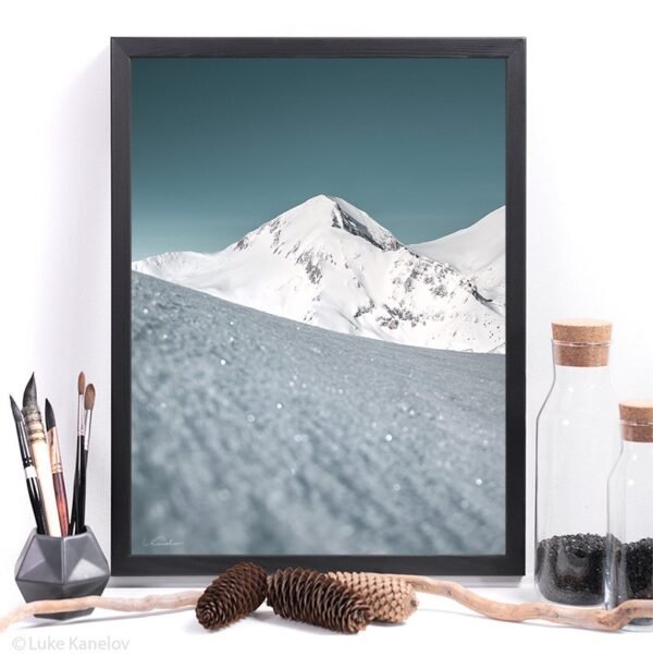 Snow peak landscape