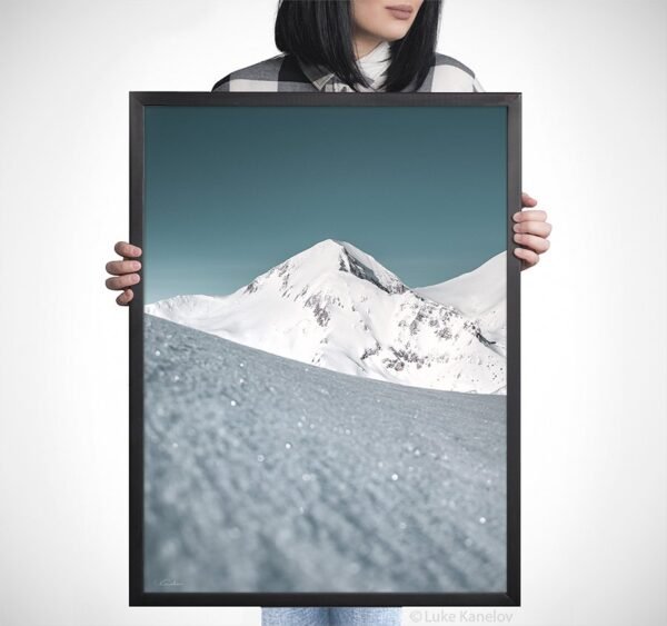 Snow peak landscape