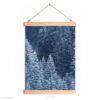 Snow Trees landscape wall hanging