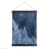 Snow Trees landscape wall hanging