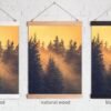 Winter forest landscape – Wall hanging