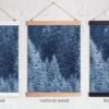 Snow Trees landscape wall hanging