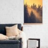 Winter forest landscape – Wall hanging
