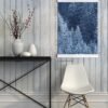 Snow Trees landscape wall hanging
