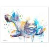 Beluga Whale watercolor painting print by Slaveika Aladjova