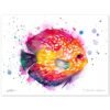 Discus watercolor painting print by Slaveika Aladjova