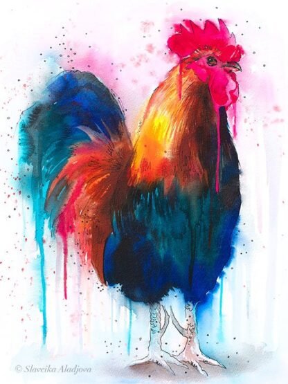 Rooster Colorful