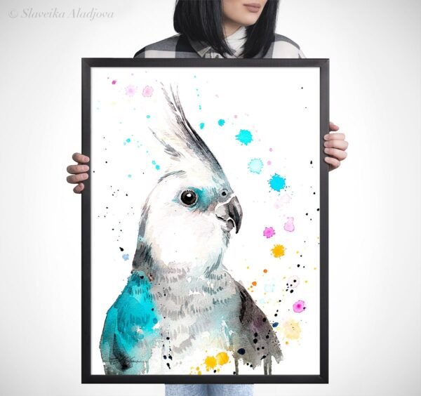 Cockatiel parrot