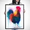 Rooster Colorful