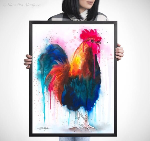 Rooster Colorful