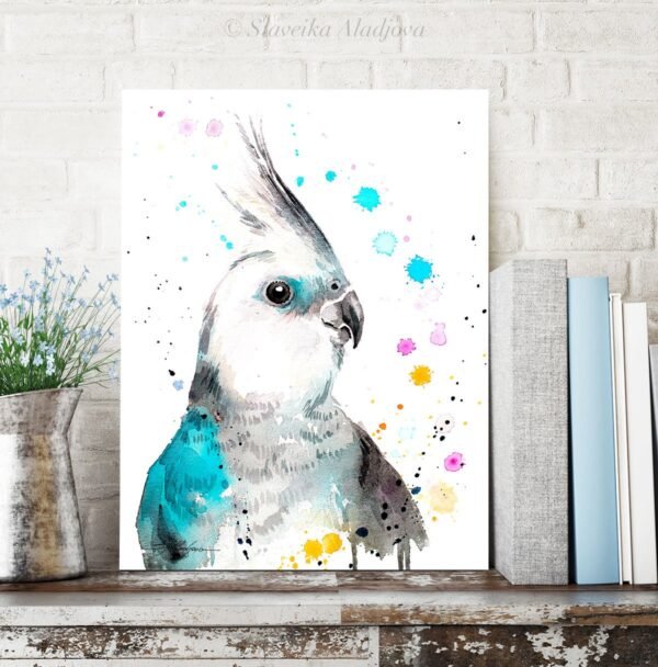 Cockatiel parrot