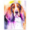 Basset watercolor painting print by Slaveika Aladjova Basset watercolor painting print by Slaveika Aladjova