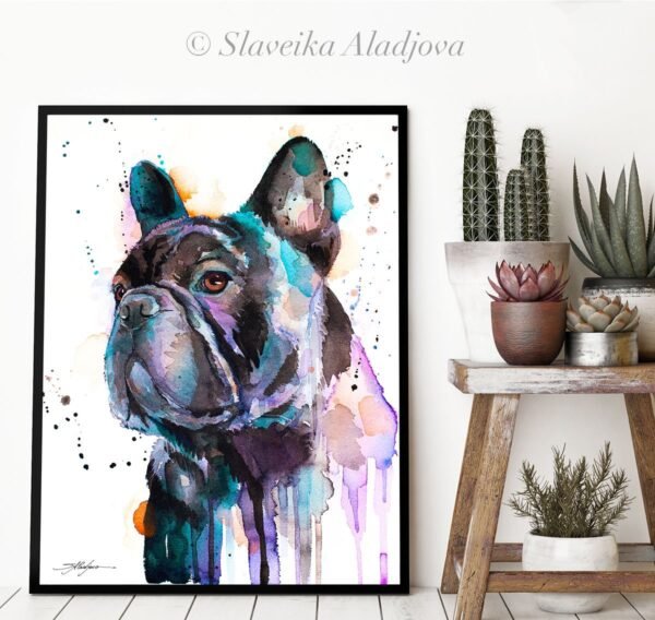 Black French Bulldog