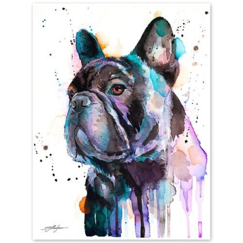 Black French Bulldog
