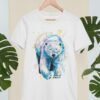 Art polar bear T-shirt Art polar bear T-shirt