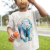 Art polar bear T-shirt Art polar bear T-shirt