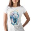 Art polar bear T-shirt Art polar bear T-shirt