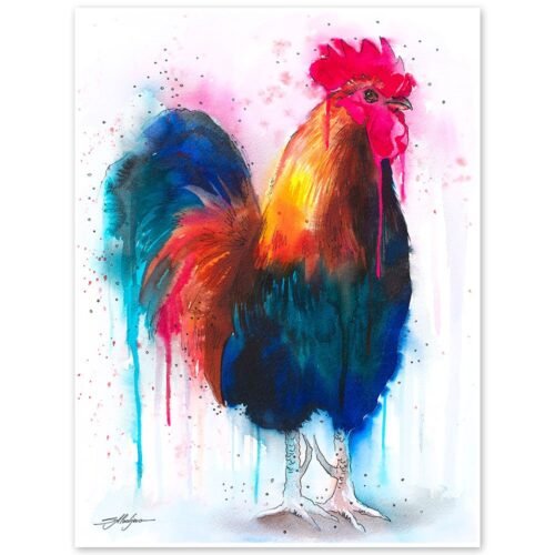 Rooster Colorful