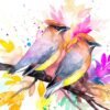 Cedar Waxwings