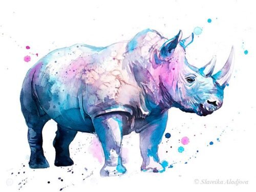 Blue Rhinoceros