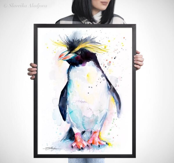 Rockhopper penguin