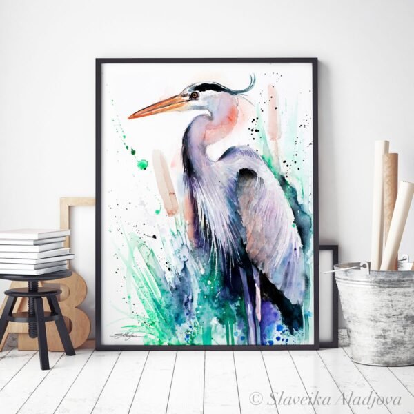 Great blue heron