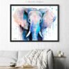Blue Elephant Head