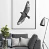 Hawk Photography Print by Luke Kanelov
