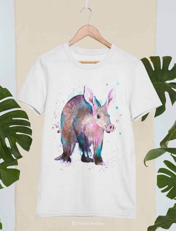 Aardvark art T-shirt
