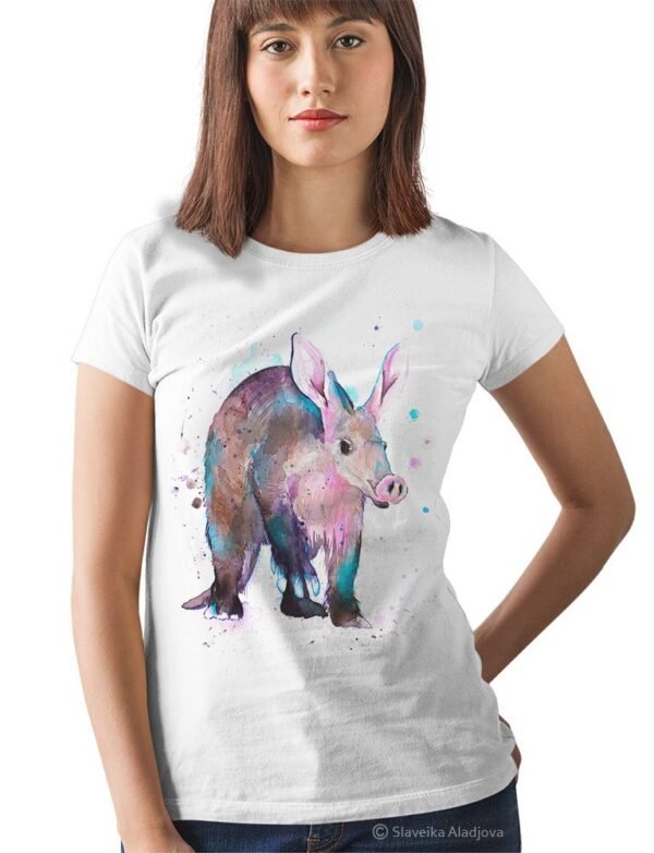 Aardvark art T-shirt