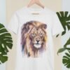 African Lion art T-shirt