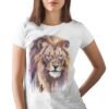 African Lion art T-shirt