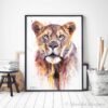 African Lioness