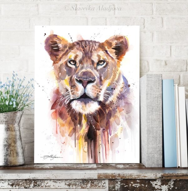 African Lioness