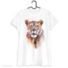 African Lioness art T-shirt