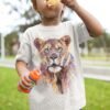 African Lioness art T-shirt