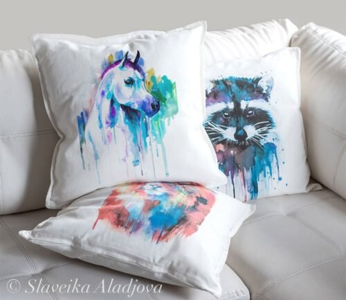 Arabian horse art Pillow case