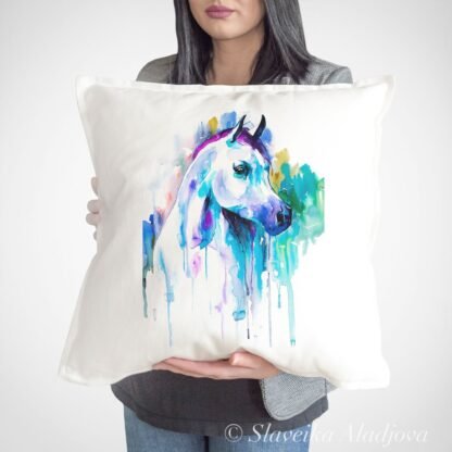 Arabian horse art Pillow case