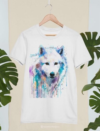 Arctic Wolf art T-shirt