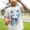 Arctic Wolf art T-shirt